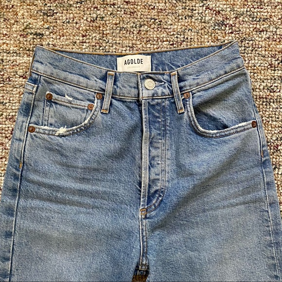 Agolde Riley High Rise Jeans - Picture 3 of 8